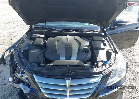 2013 Hyundai Genesis 3.8 из США, поврежденный, VIN KMHGC4DD9DU253774